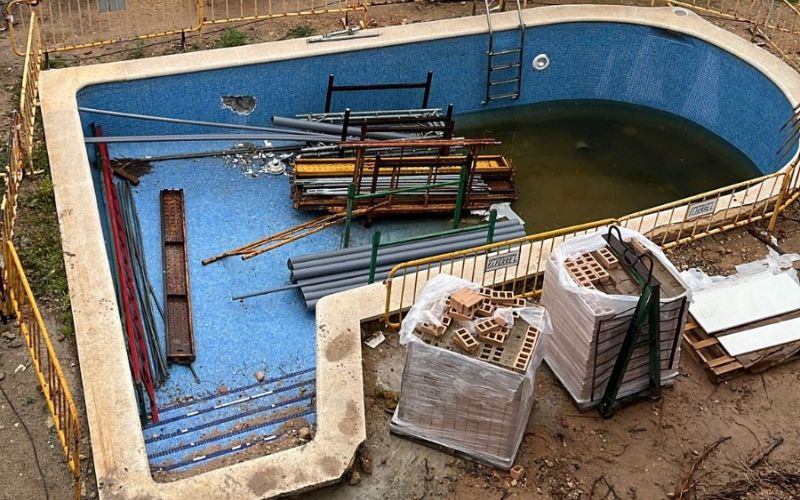 Piscina Torredembarra Vogue Vintage inicio